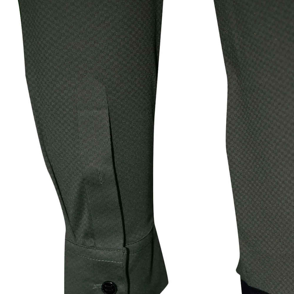 Hermes Dark Green Premium Quality Shirt-6