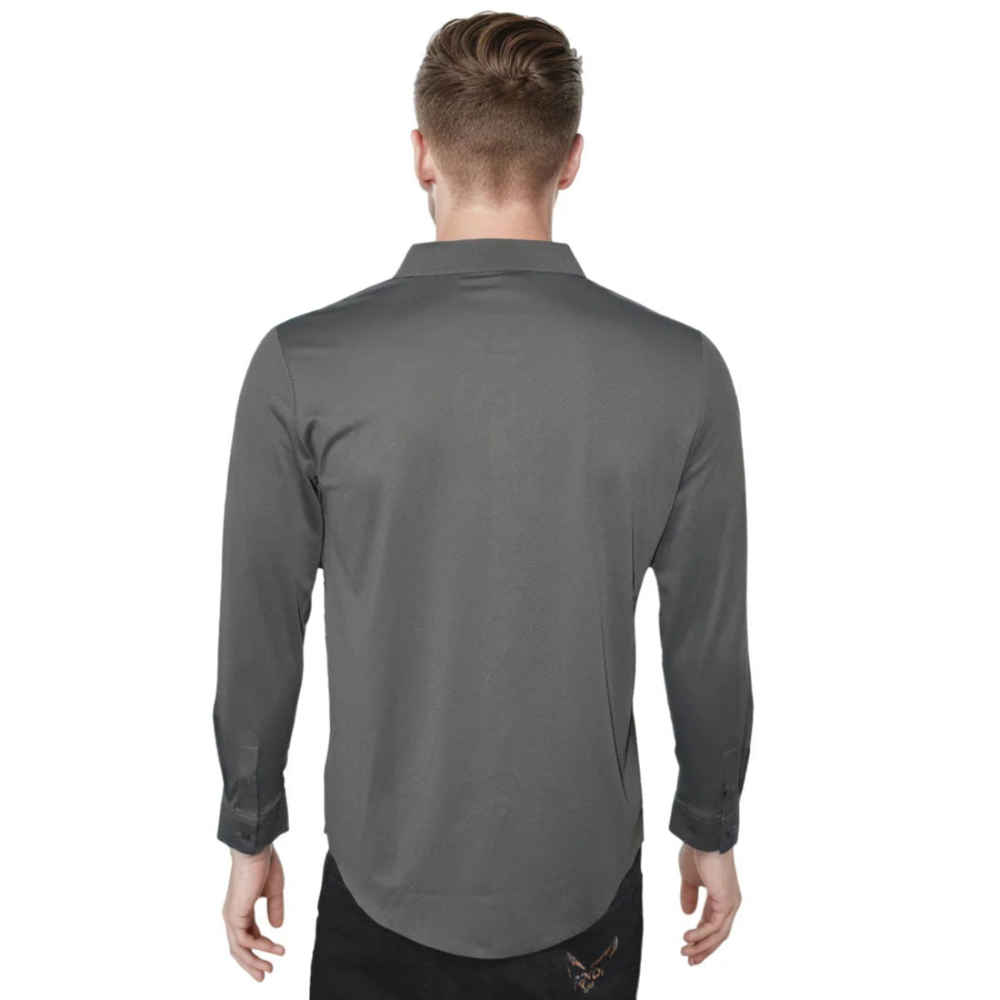 Hermes Dark Grey Premium Quality Shirt-1