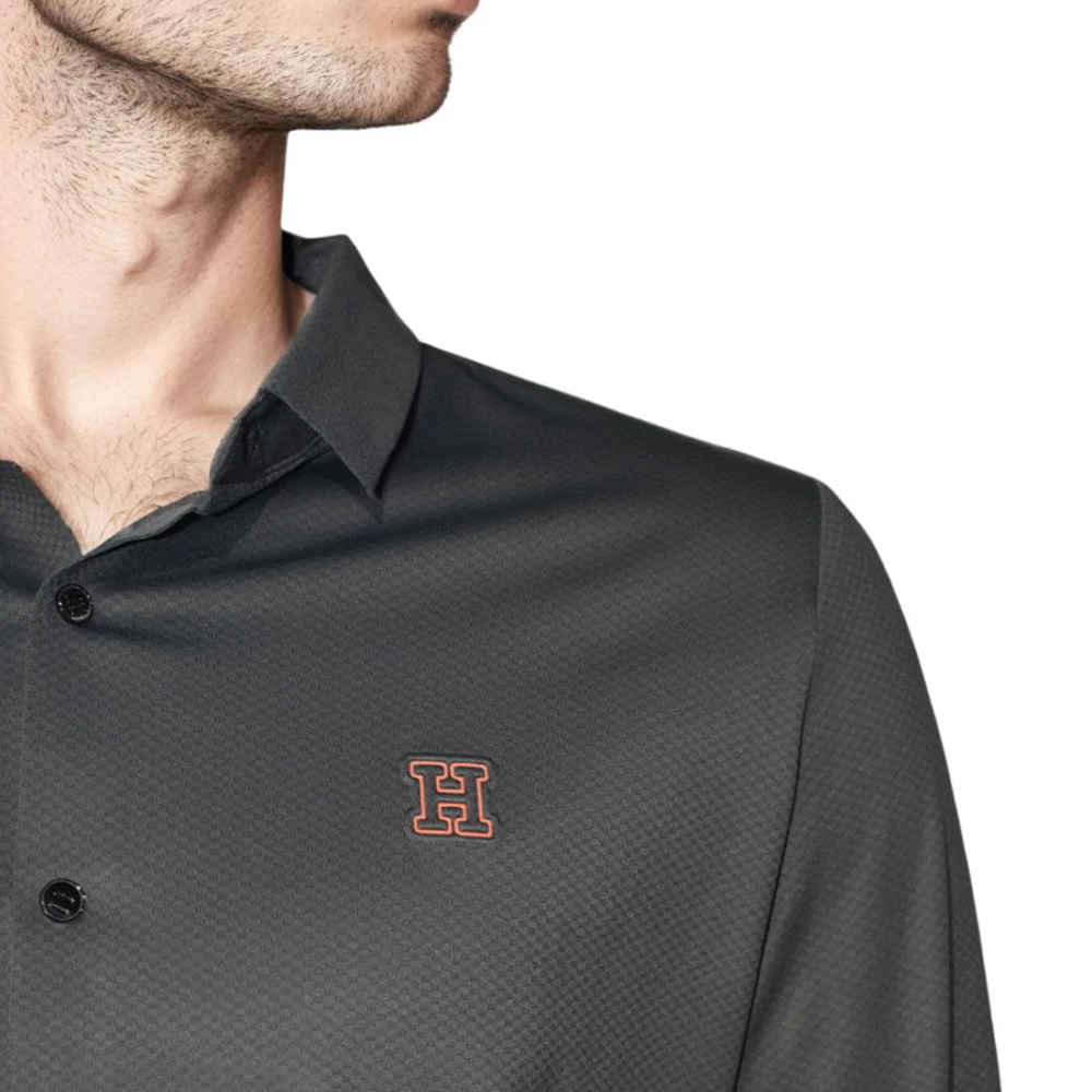 Hermes Dark Grey Premium Quality Shirt-5