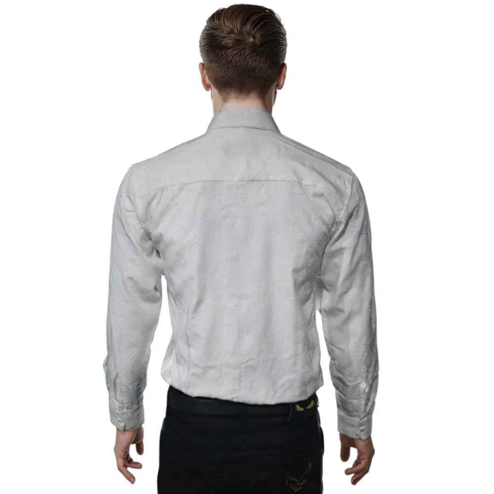 Louis Vuitton White Premium Quality Designer Shirt-1