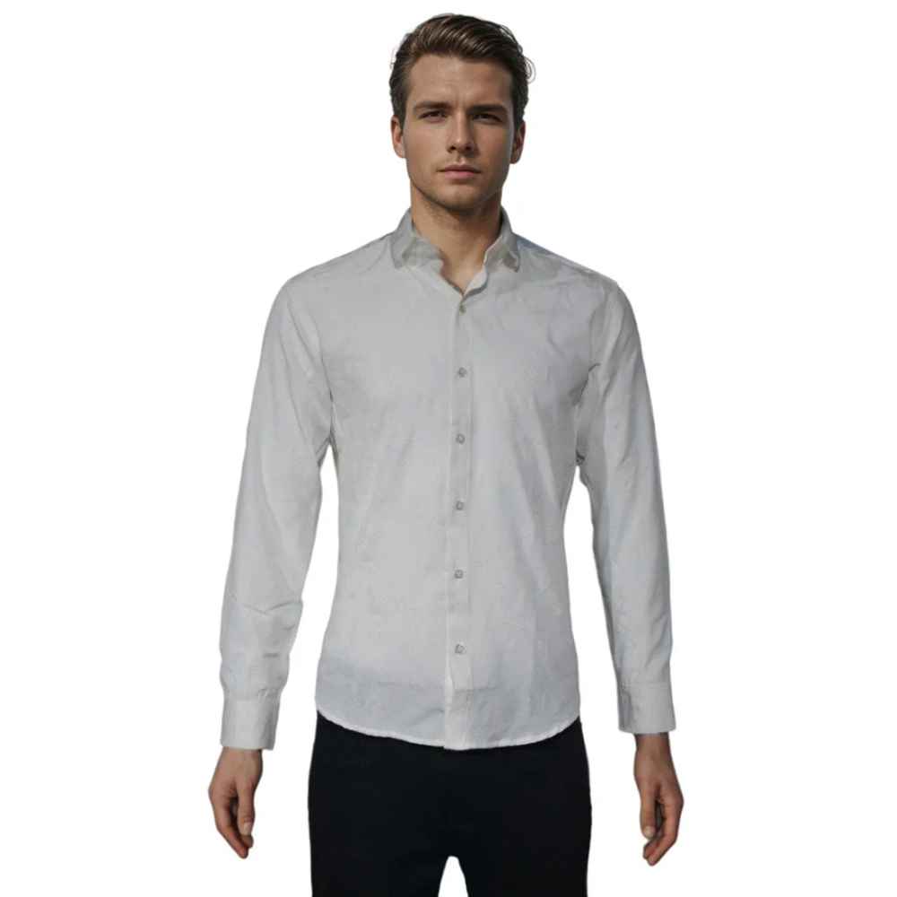 Louis Vuitton White Premium Quality Designer Shirt-5