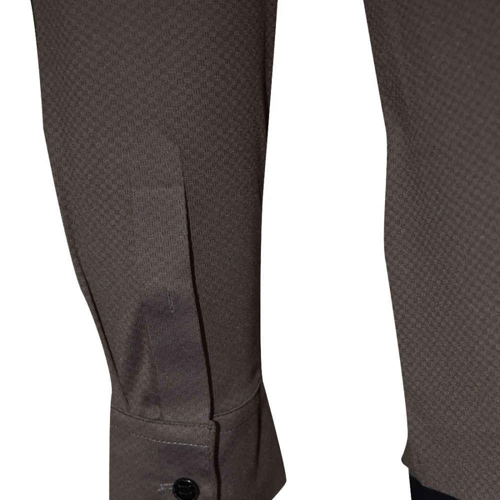 Hermes Paris Umber Brown Premium Quality Shirt-5