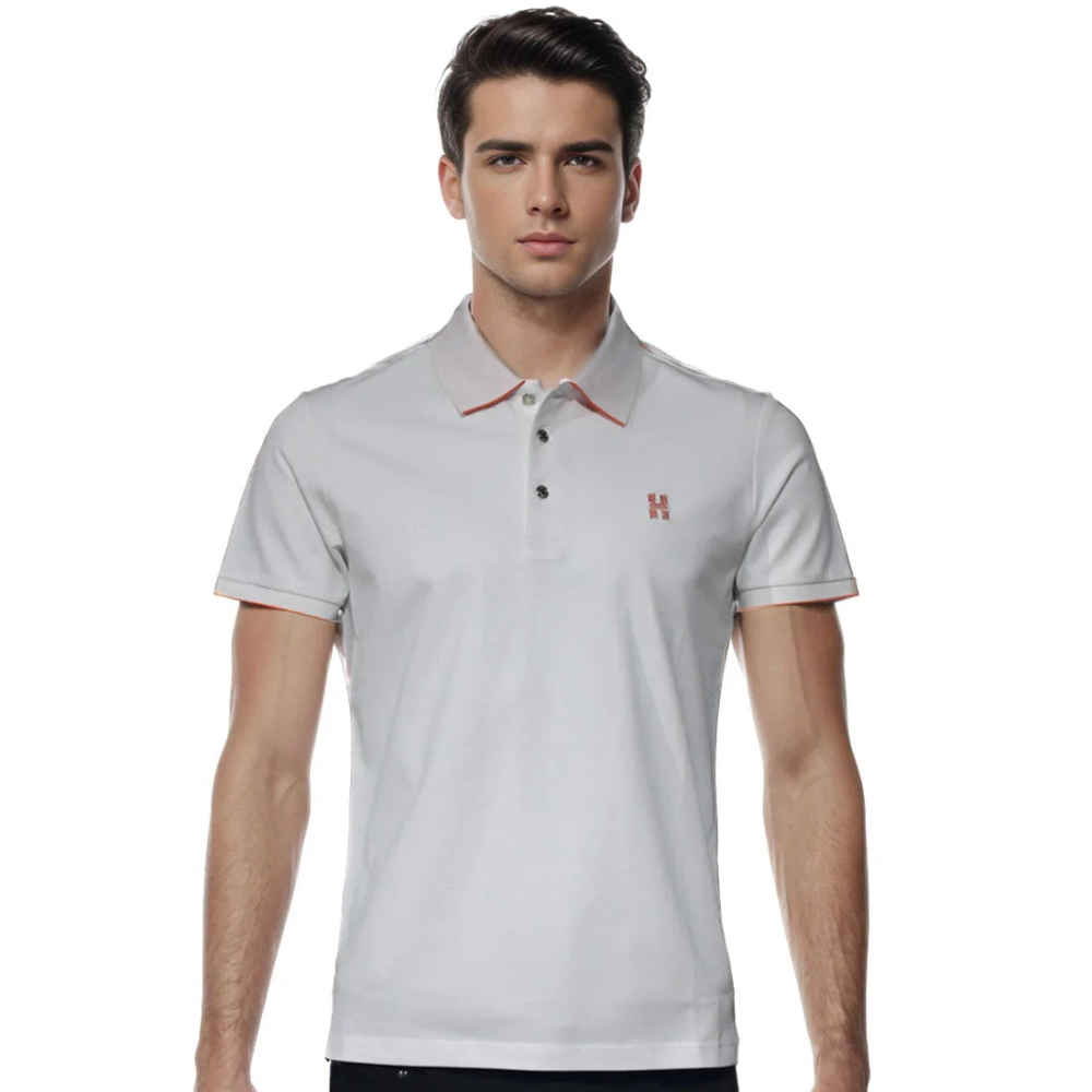 Hermes White Premium Quality T-shirt-thumb-0
