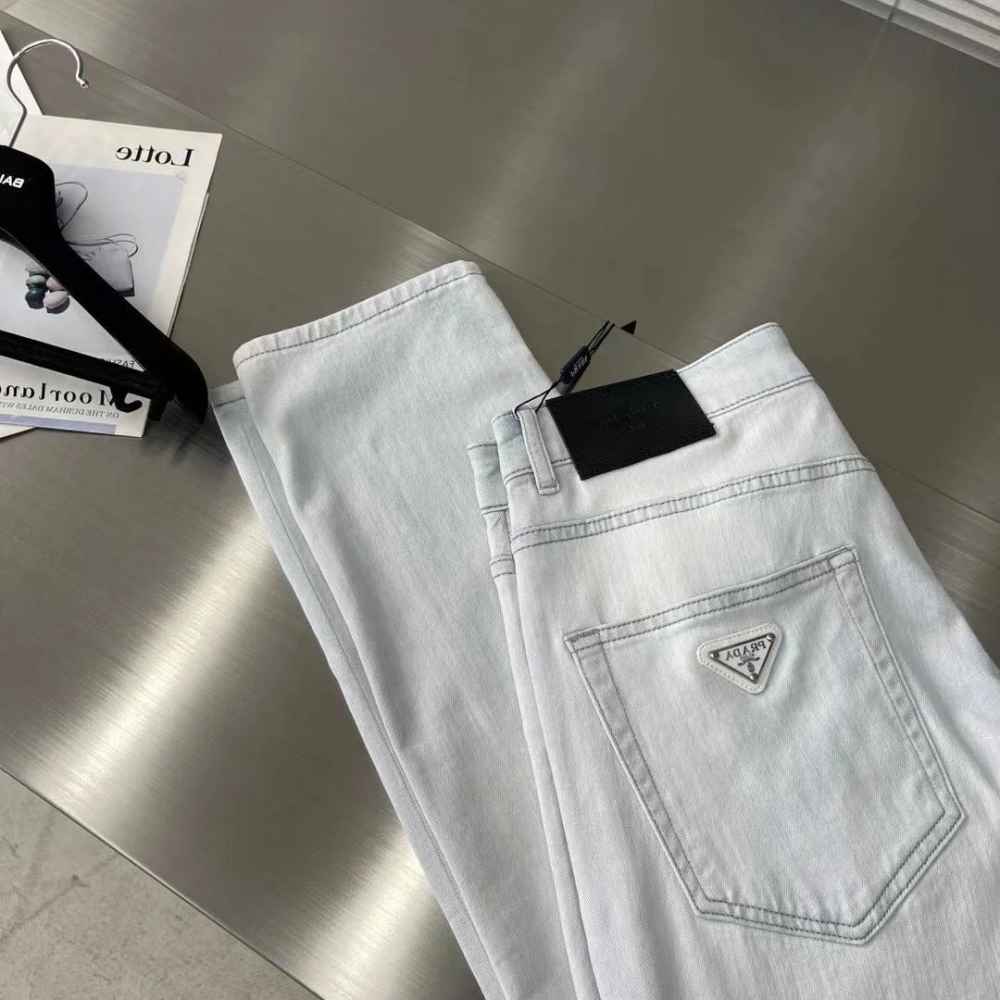 Prada Light Blue  Premium Quality Jeans-1