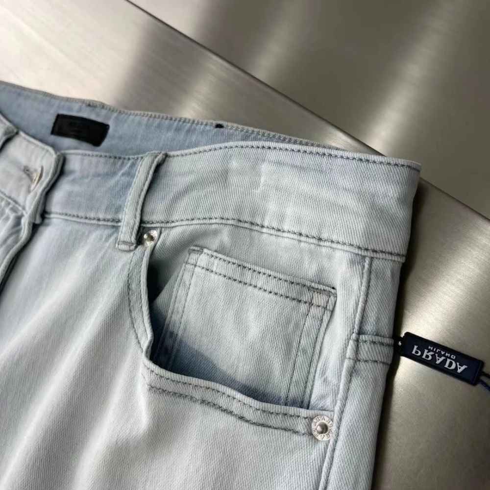 Prada Light Blue  Premium Quality Jeans-3