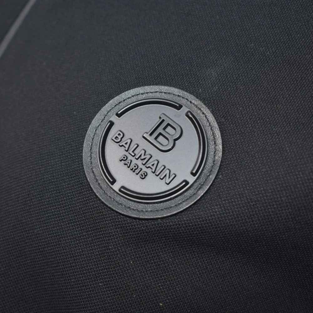 Balmain Paris Embossed Patch Logo Premium T-shirt-thumb-2