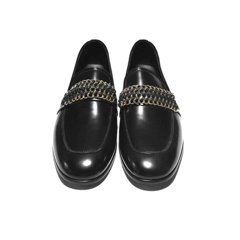 Balmain Black Premium Quality Loafer-3
