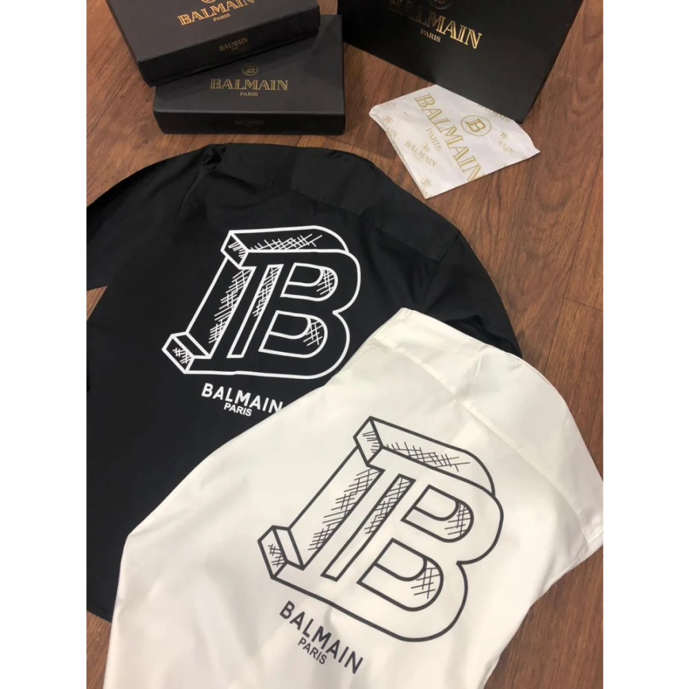 Balmain White Premium Quality Shirt-5