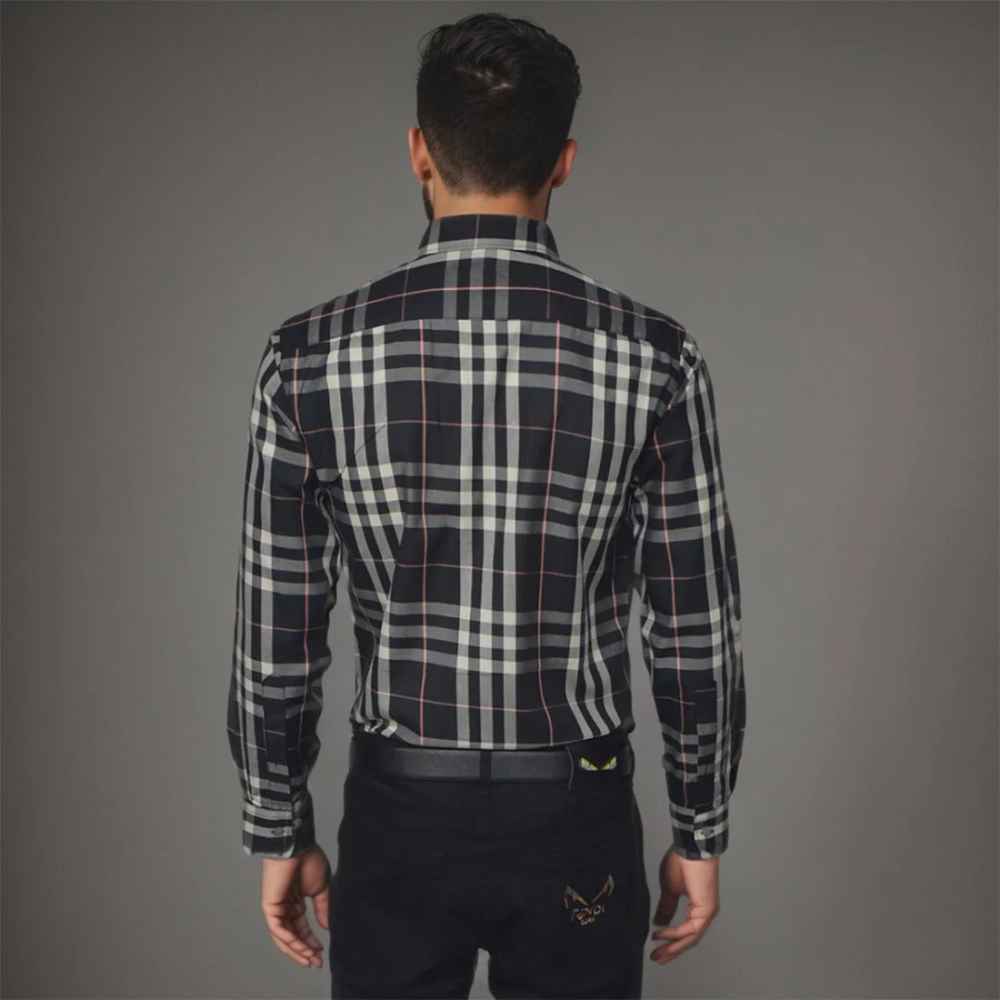 Burberry Black Check, Premium Quality Shirt-1