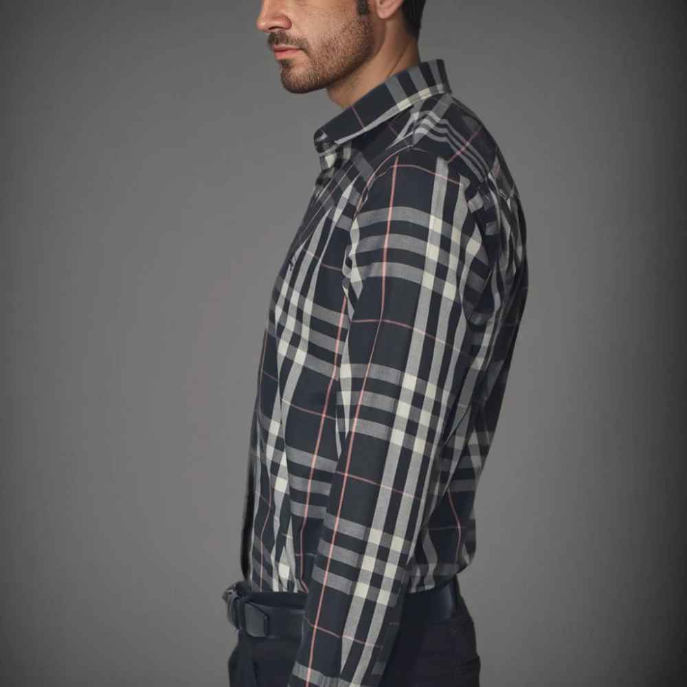 Burberry Black Check, Premium Quality Shirt-3