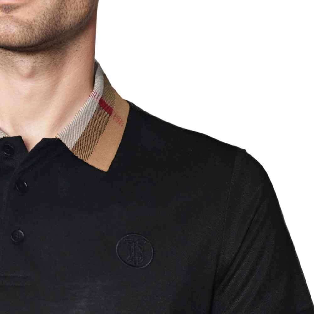 Burberry TB Embossed Logo Black Premium T-shirt-4