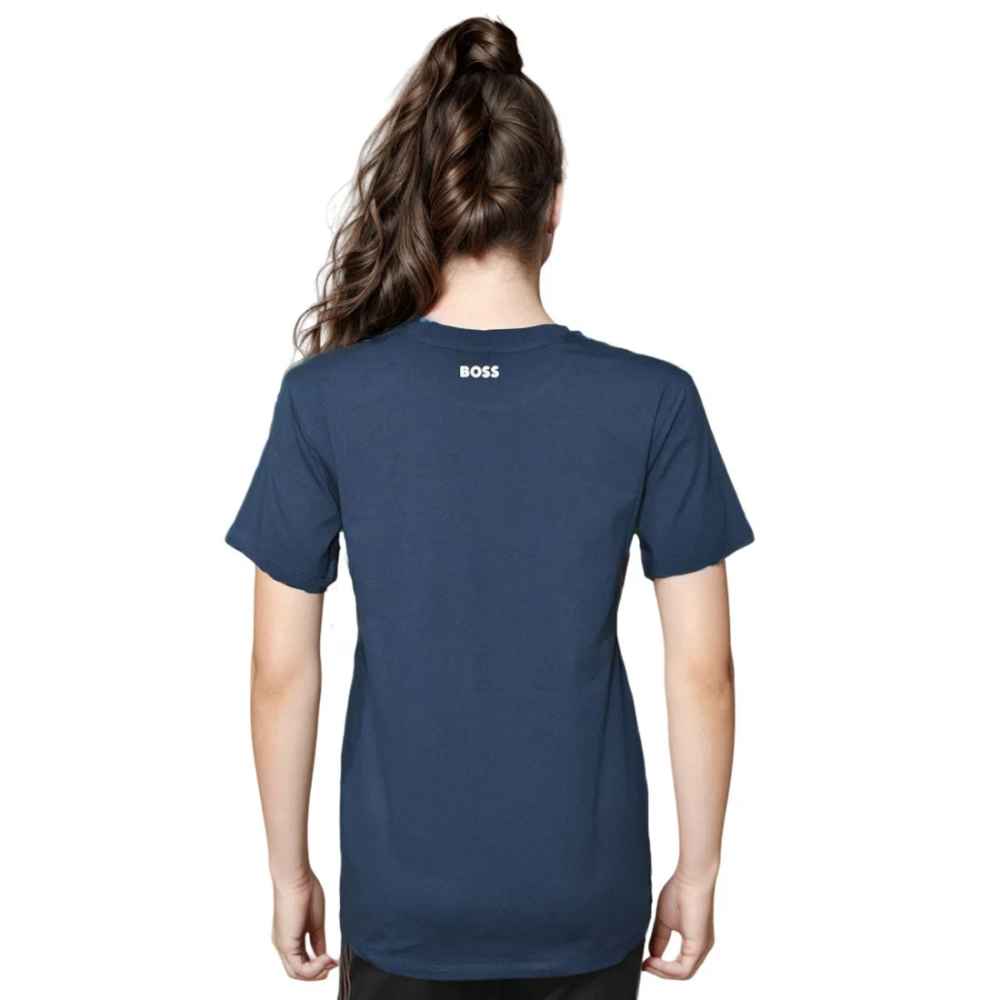 BOSS Blue Premium Quality Women T-shirt-1