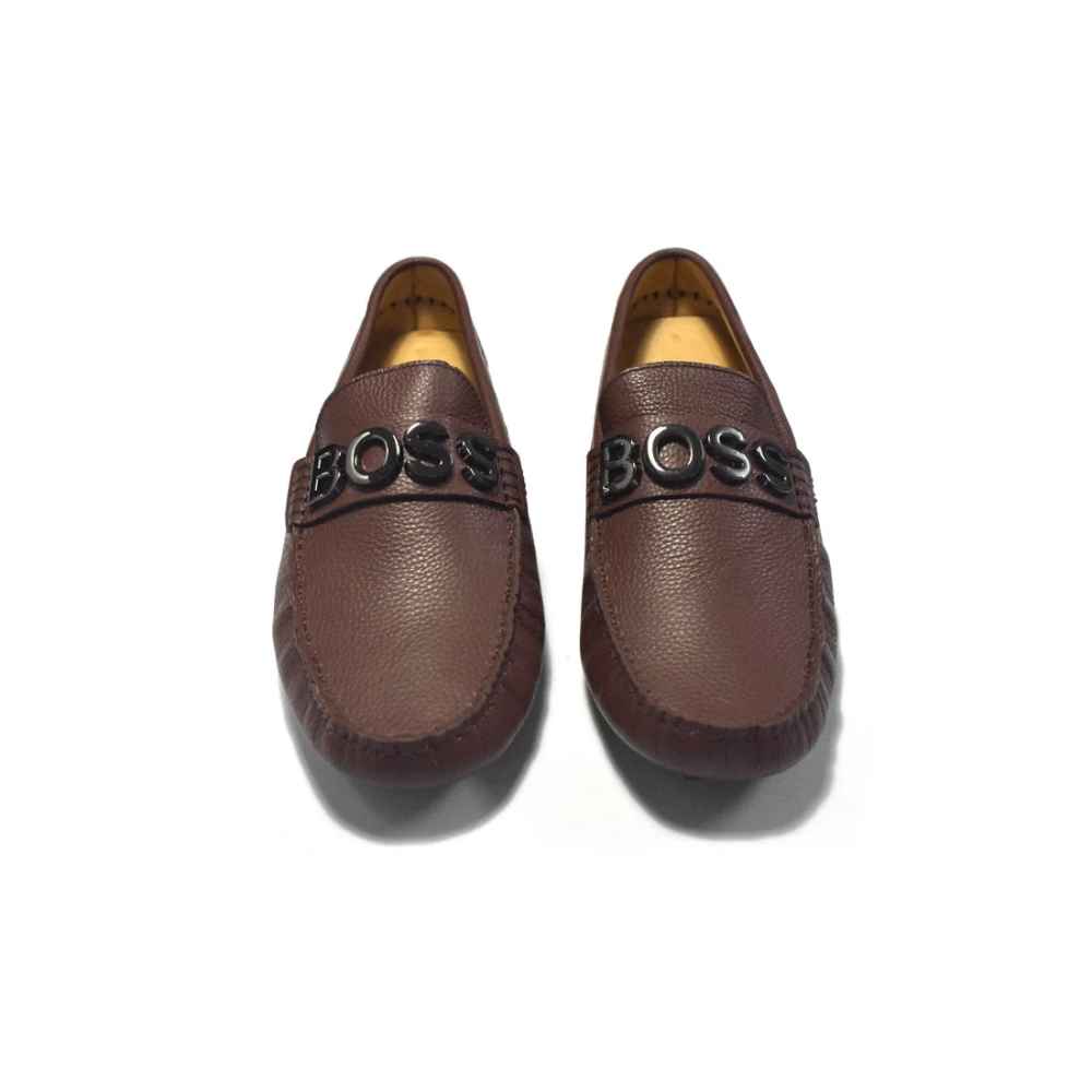 Boss Brown Premium Quality Loafers-thumb-3