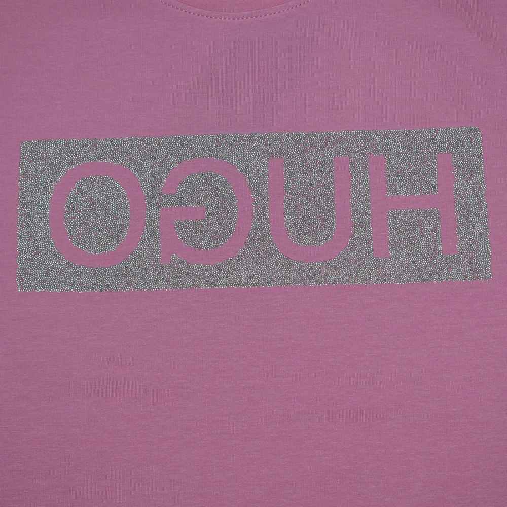 BOSS Pink Premium Quality Women T-shirt-3