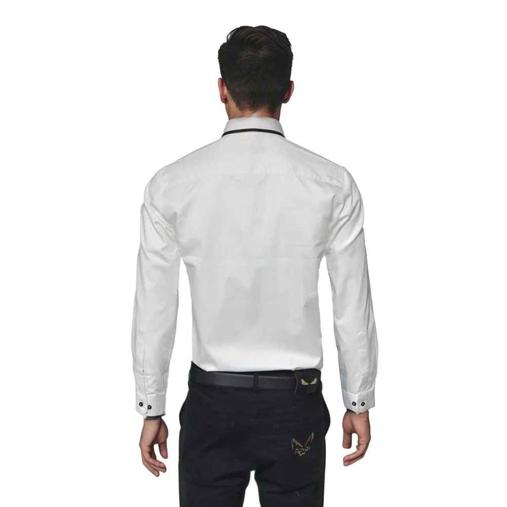 Balmain White Premium Quality Shirt-1