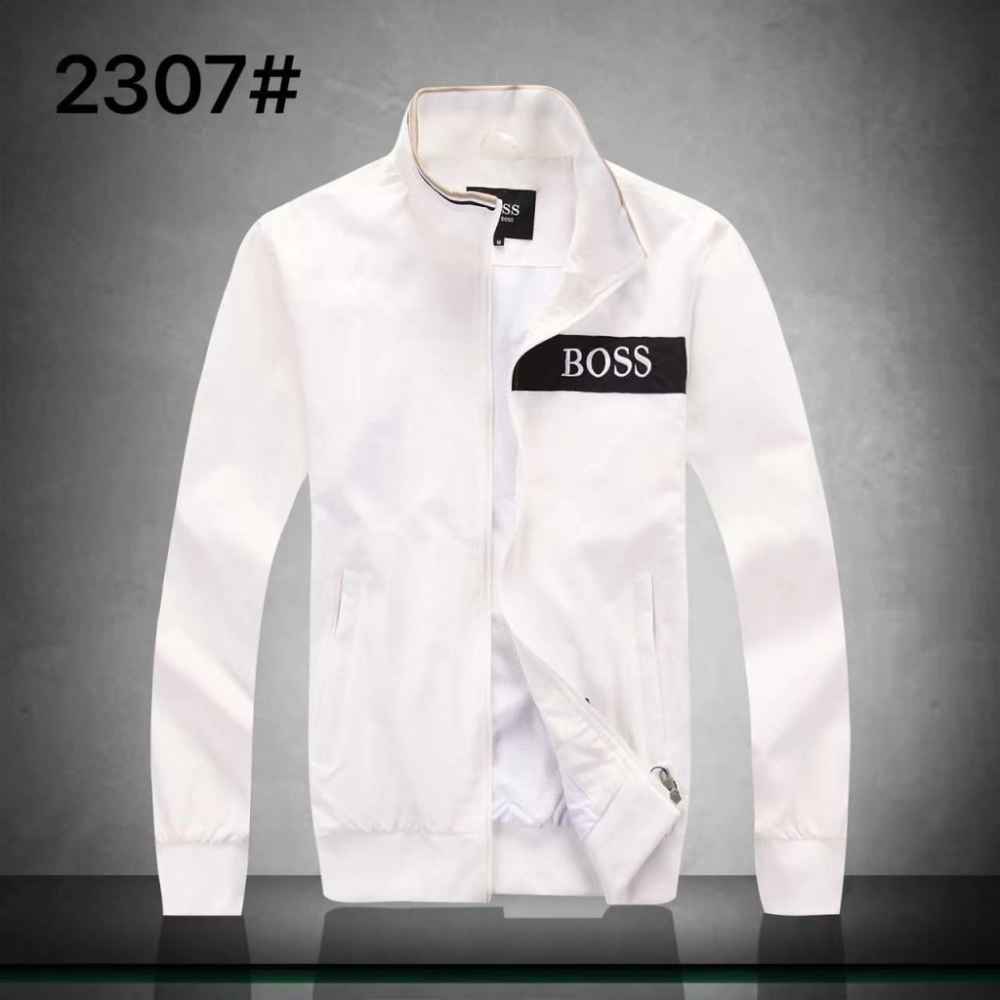 Boss White Premium Quality Jacket-thumb-0