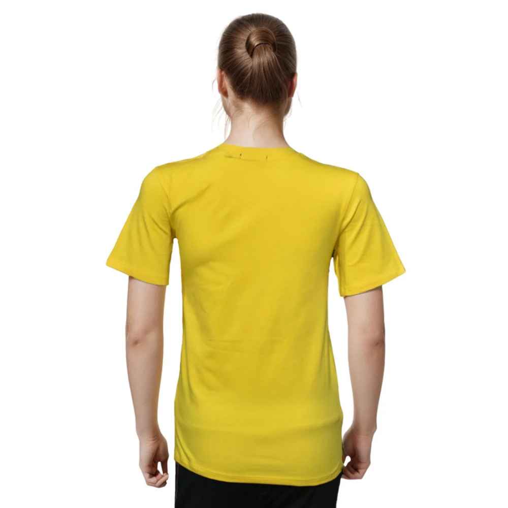 Balmain Yellow Premium Quality Women T-shirt-1