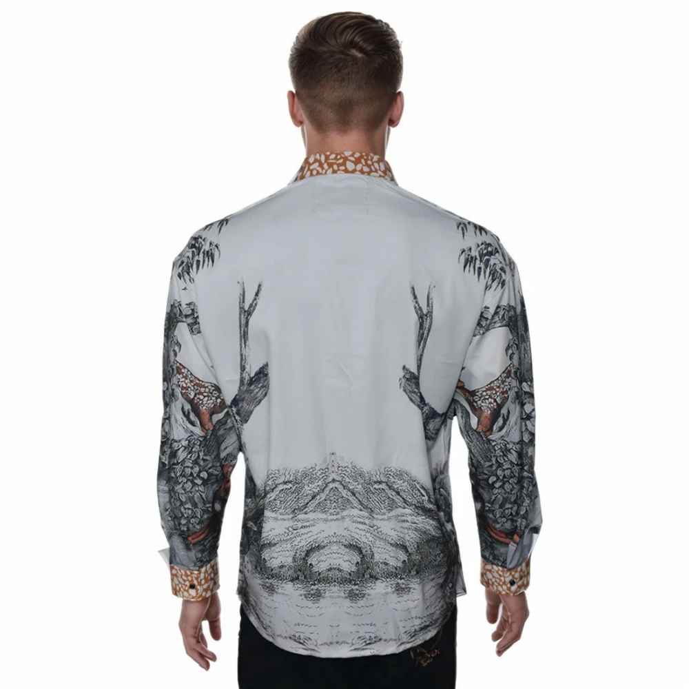 Burberry Carlota Deer Printed Premium Quality Shirt-1