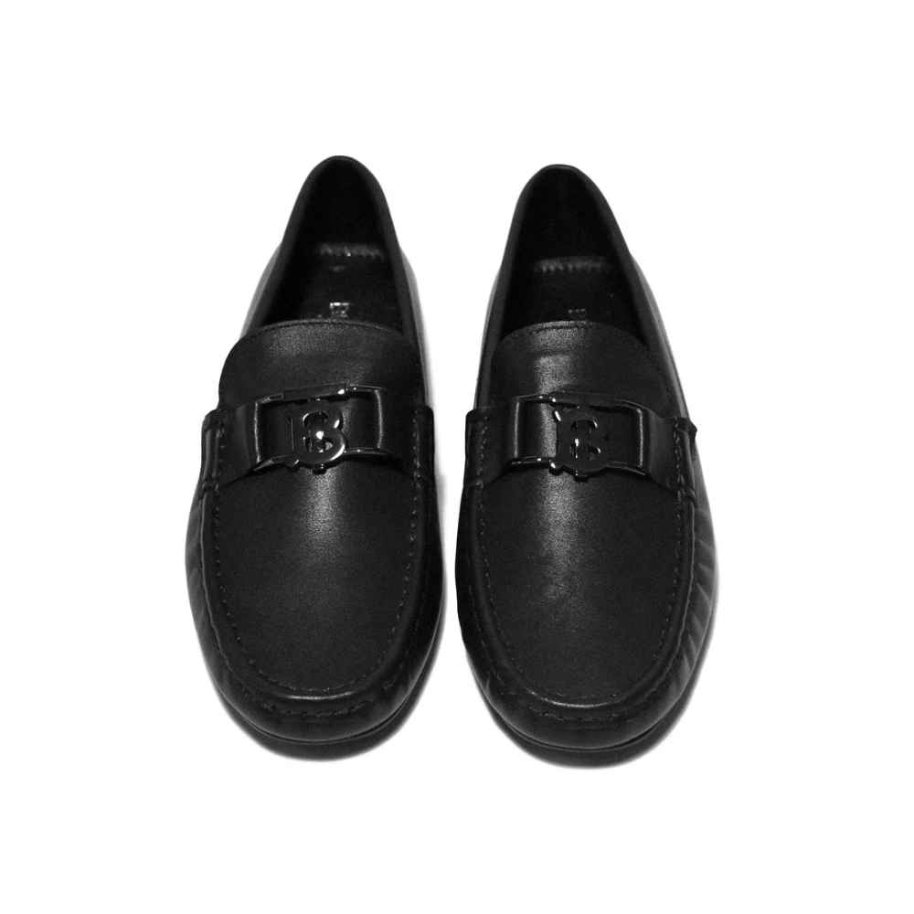 Burberry Black Premium Quality Loafers-3