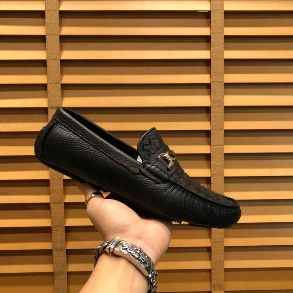 Bottega Veneta Black Premium Quality Loafers-3