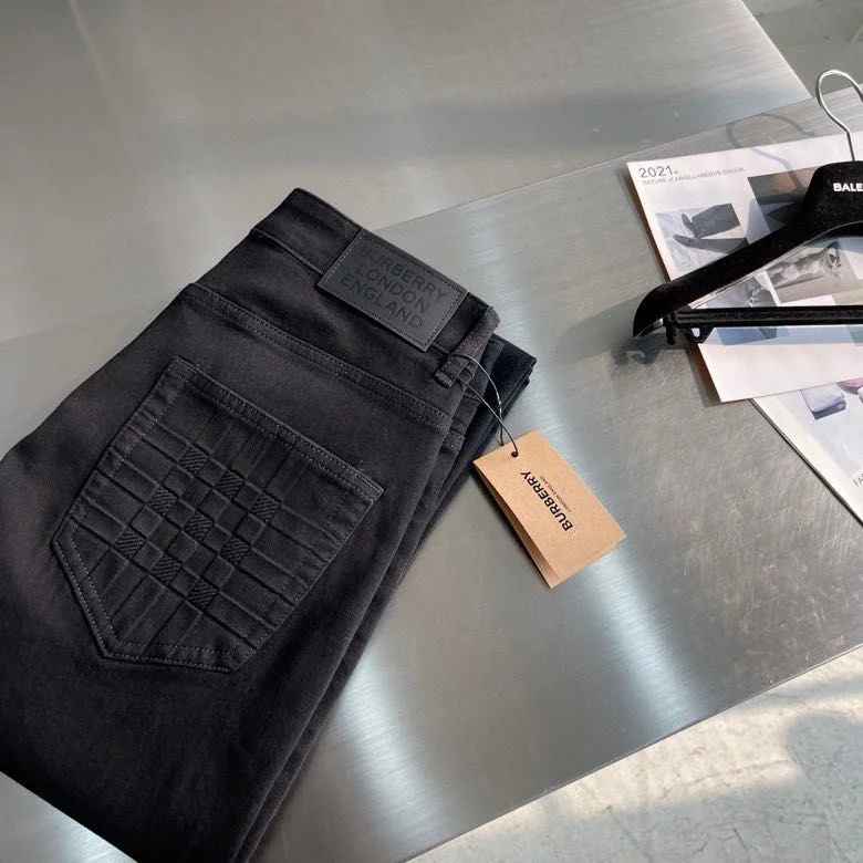 Burberry Black Premium Quality Jeans-2