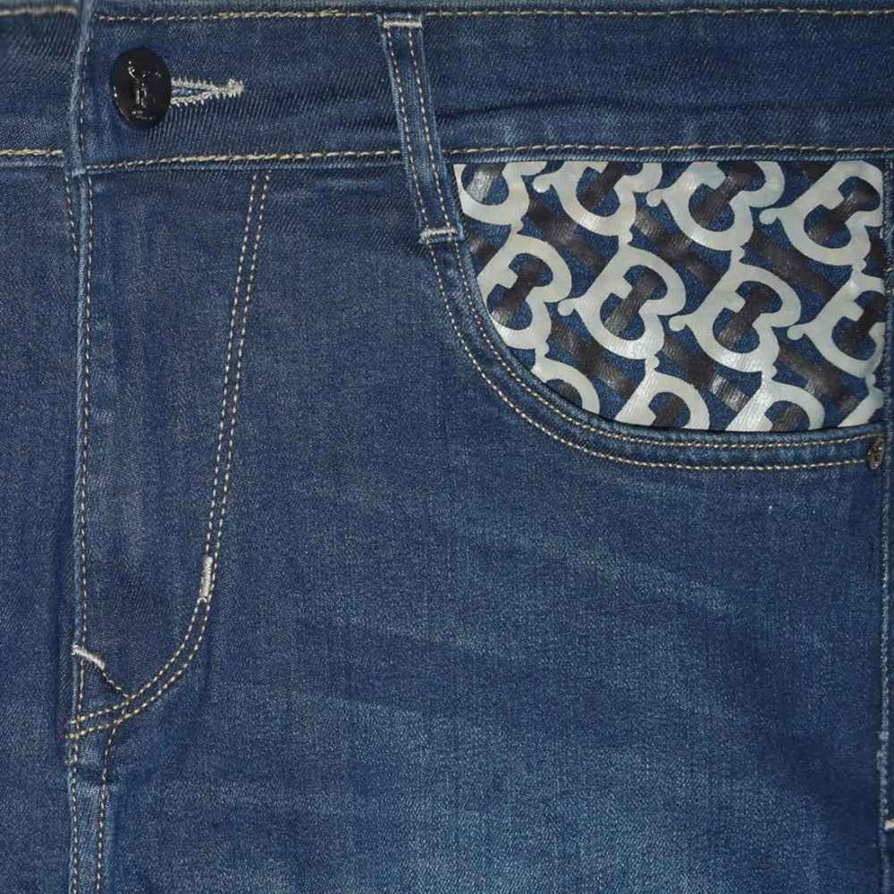 Burberry Dark Blue Premium Quality Jeans-1