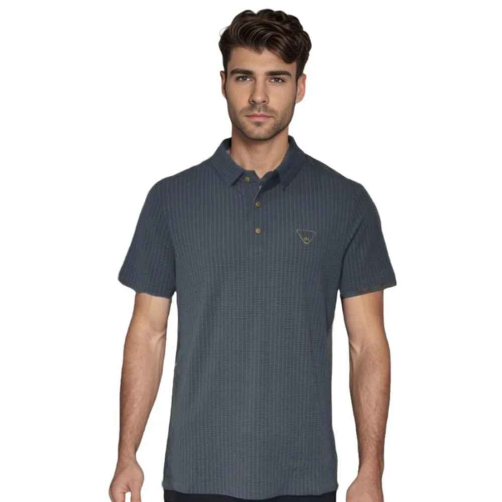 Bottega Veneta Blue Premium Quality Mens T-shirt-thumb-0