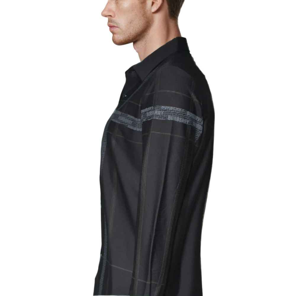 Burberry Black Premium Quality Shirt-thumb-3