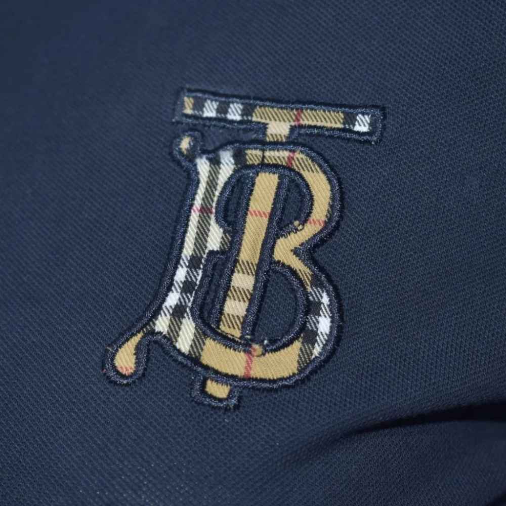 Burberry Blue Premium Quality Dress-thumb-4