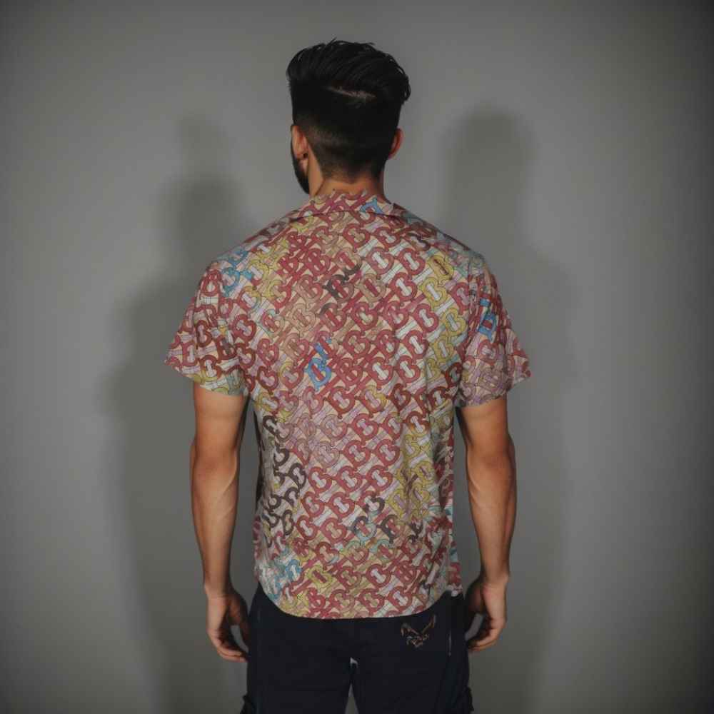 Burberry Red Premium Quality Shirt-thumb-1