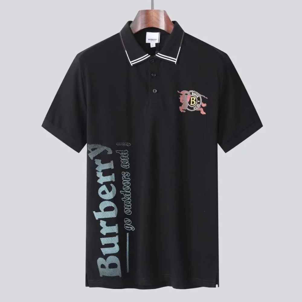 Burberry Black Premium Quality Tees-6