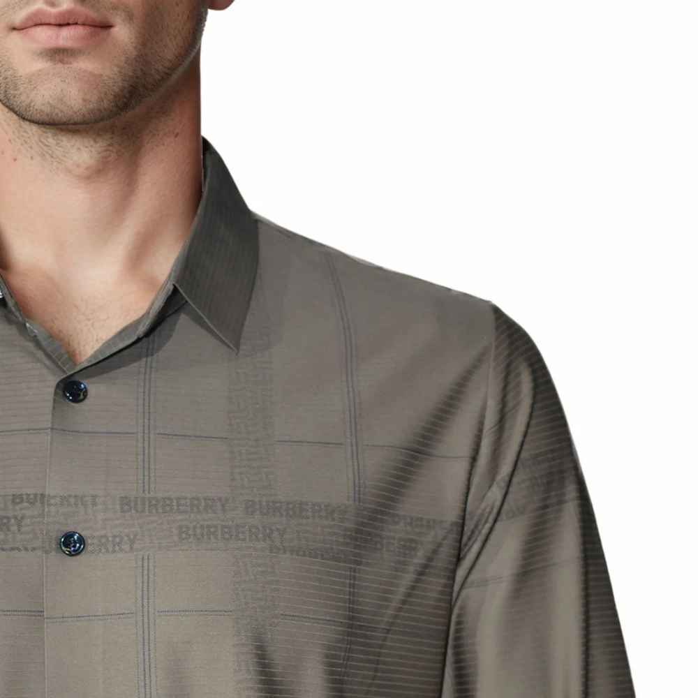 Burberry Brown Premium Quality Shirt-5