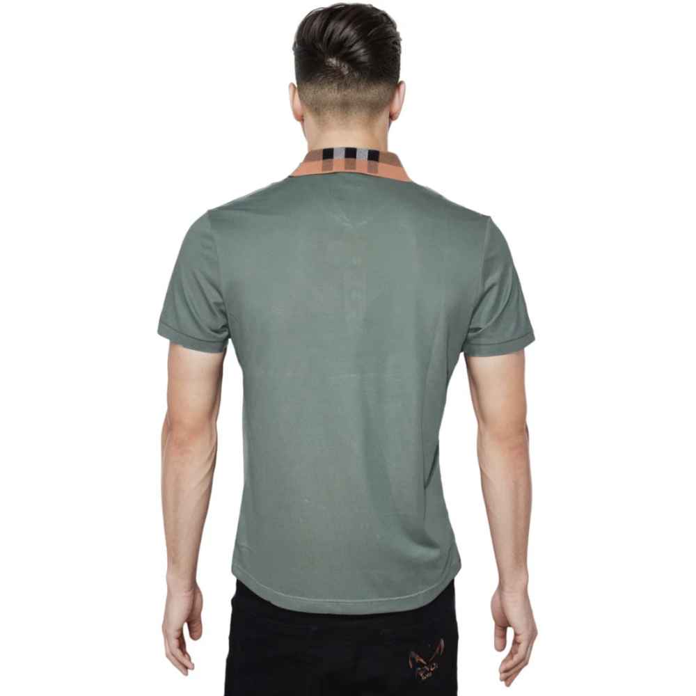 Burberry TB Embossed Logo Green Premium T-shirt-1