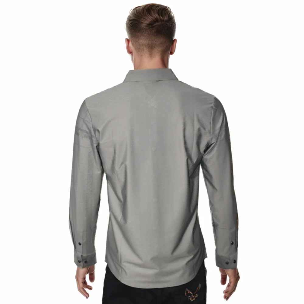 Burberry Grey Premium Quality Shirt-1