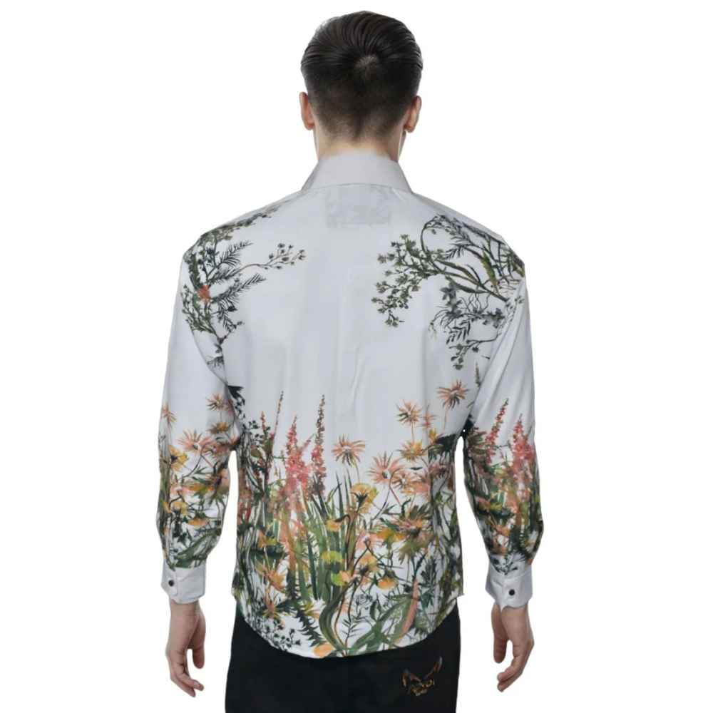 Christian Dior Flower Printed Premium Quality Shirt-thumb-1