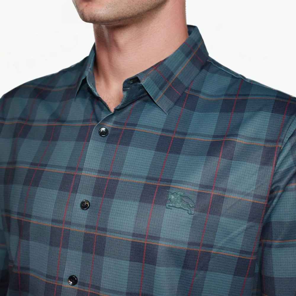 Burberry Green Premium Quality Shirt-2