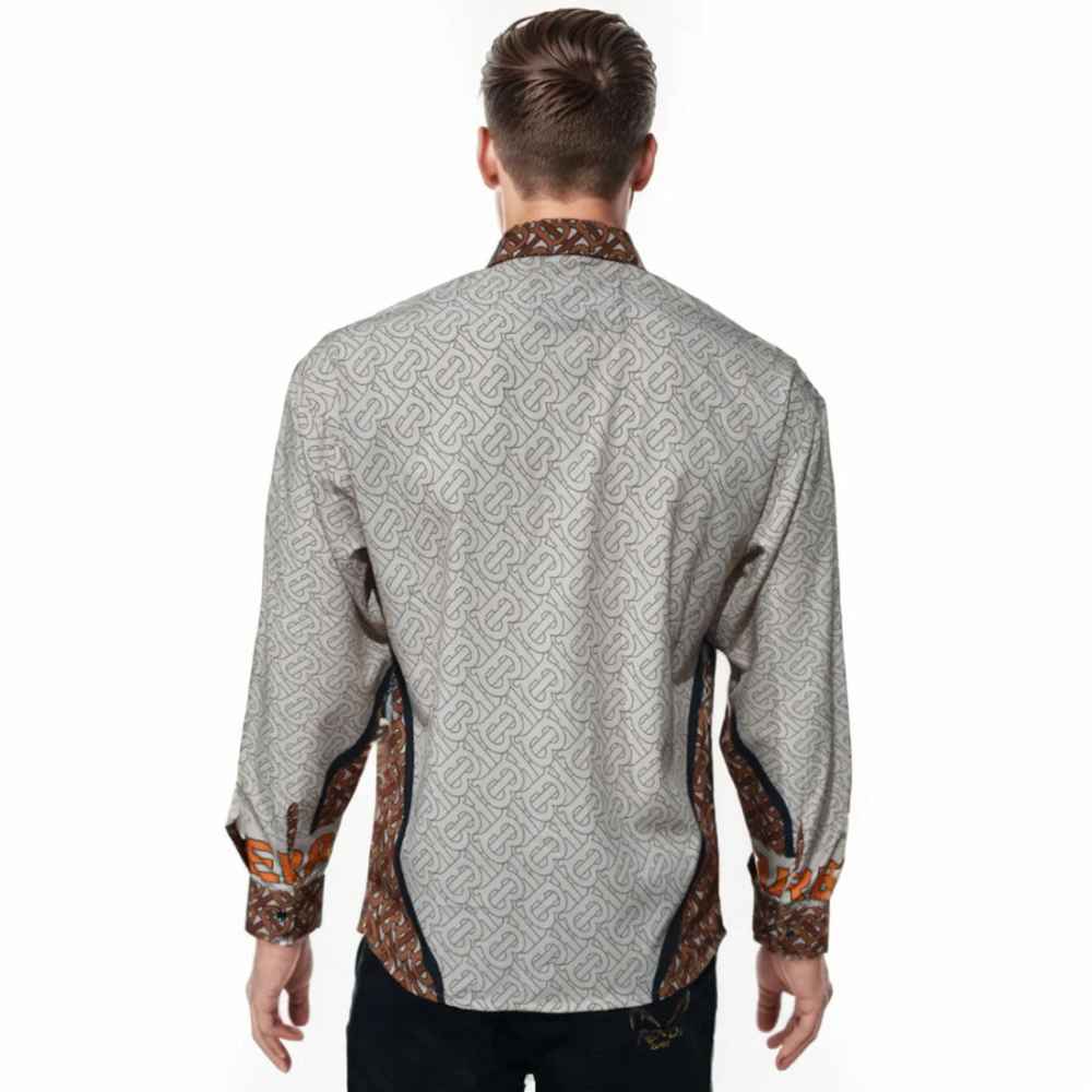 Burberry Unicorn and Monogram Printed Premium Quality Shirt-1