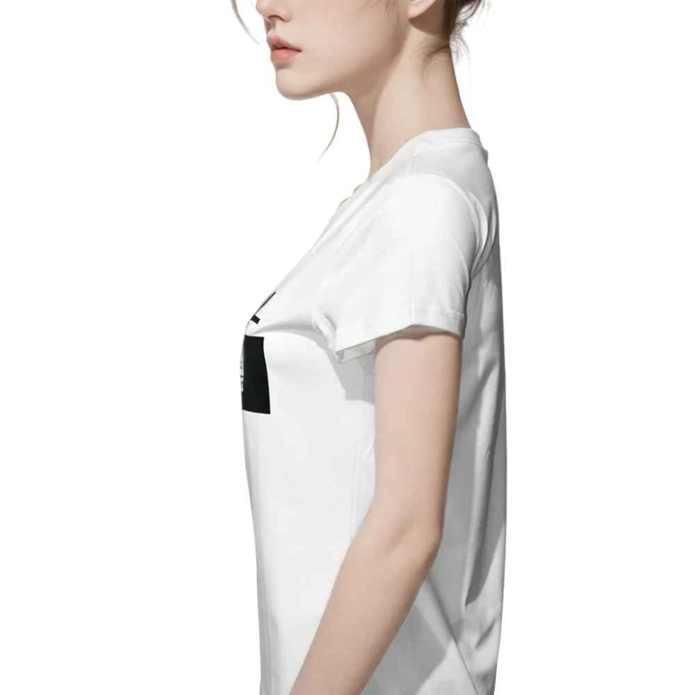 Chanel White Premium Quality Women T-shirt-2