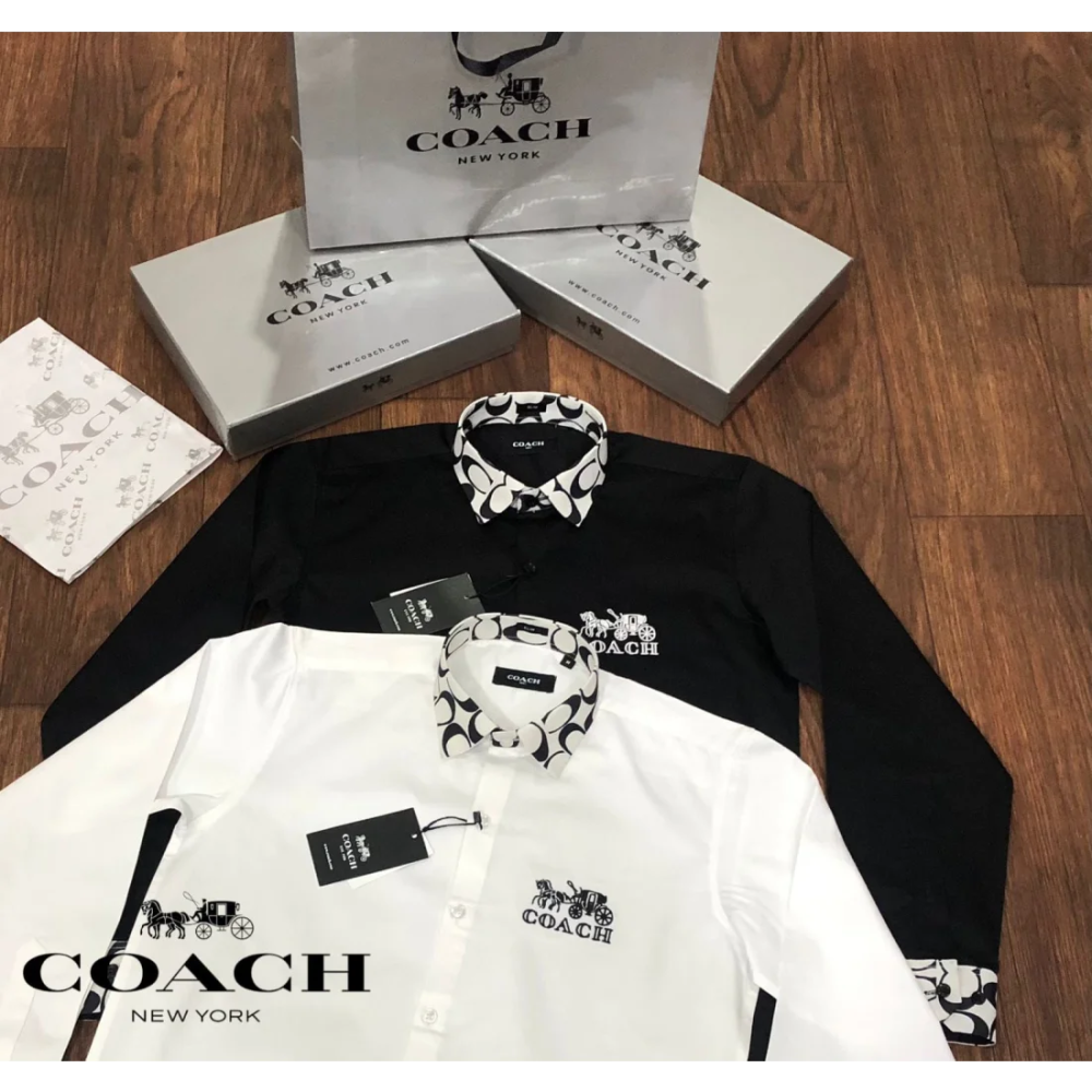 Coach Black Premium Quality Shirt-2