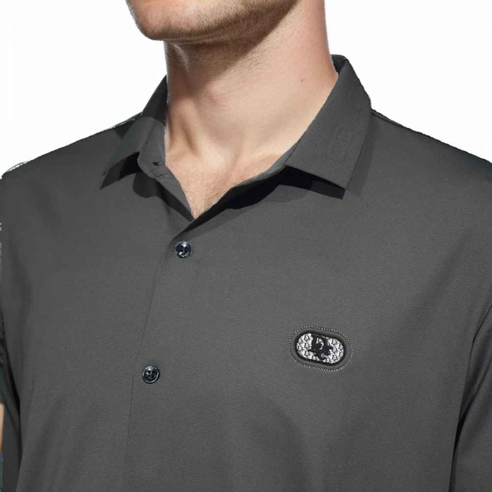 Christian Dior Grey Premium Quality Shirt-thumb-2