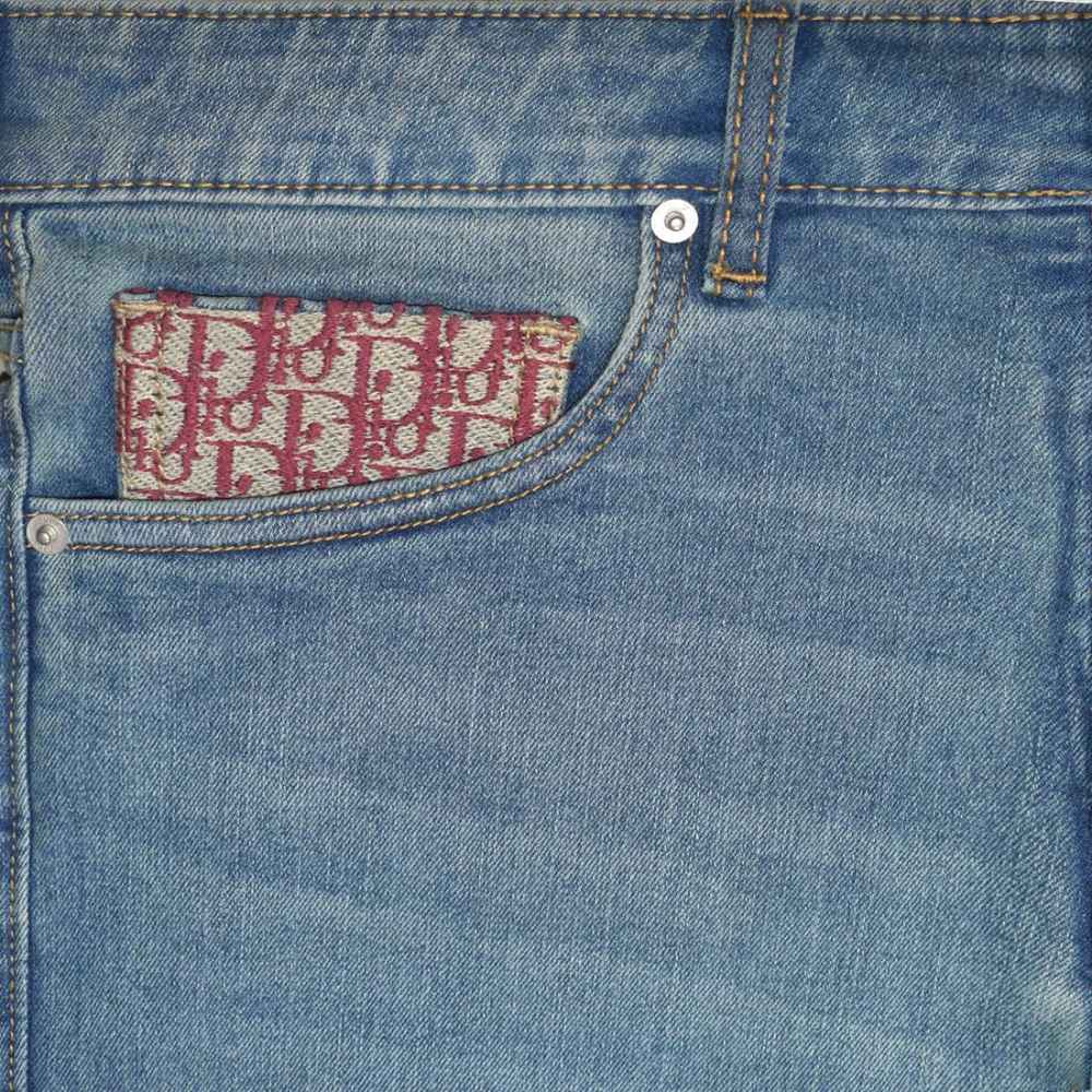 Dior Light Blue Premium Quality Jeans-thumb-2
