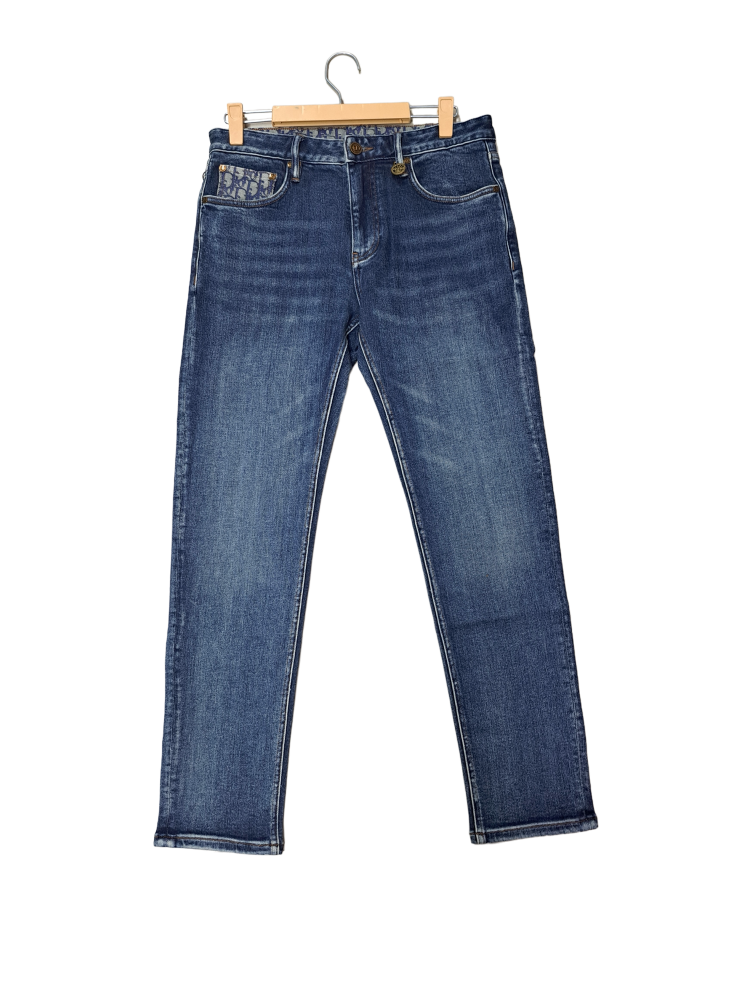 Dior Blue Premium Quality Jeans-thumb-0