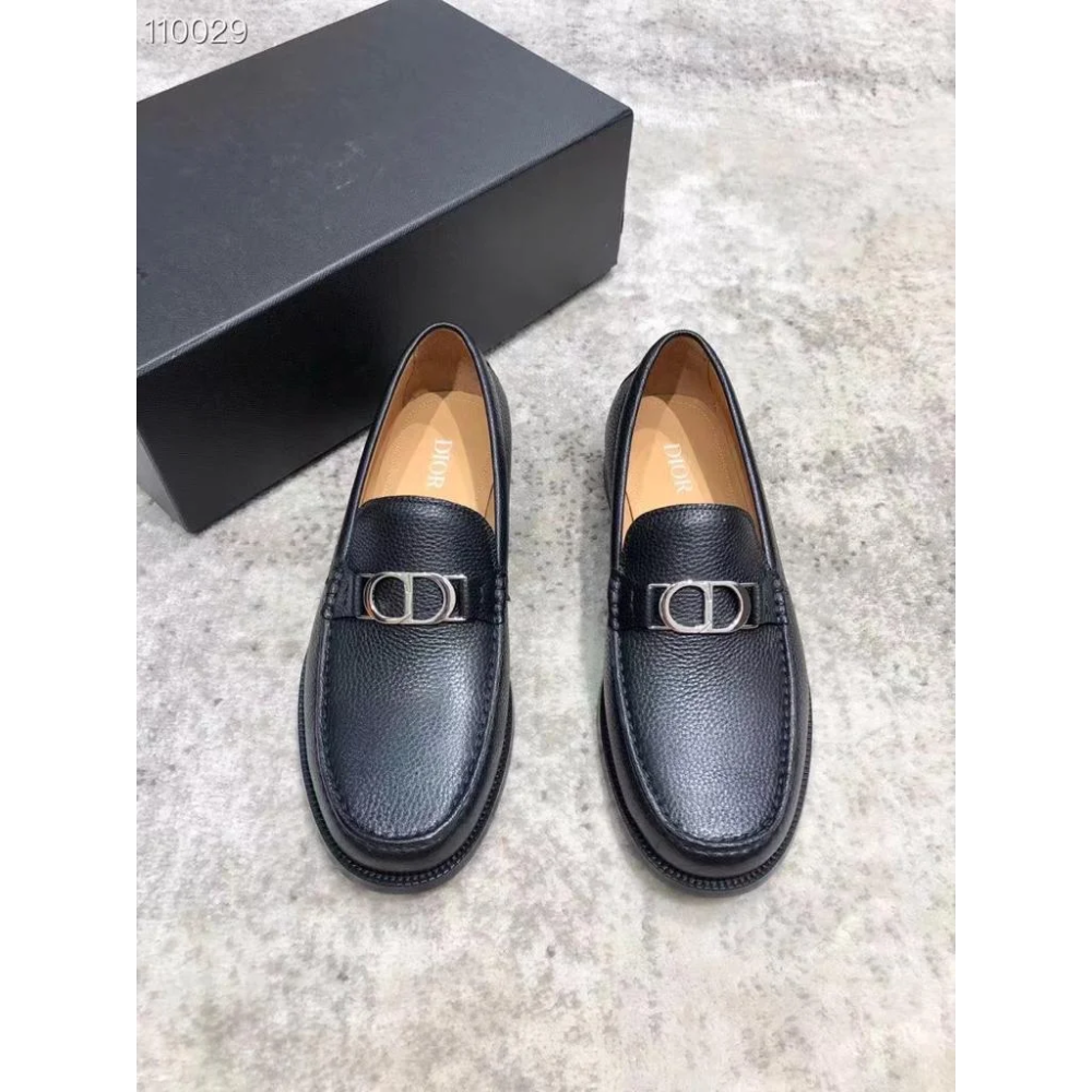 Dior Black Premium Quality Loafers-thumb-0