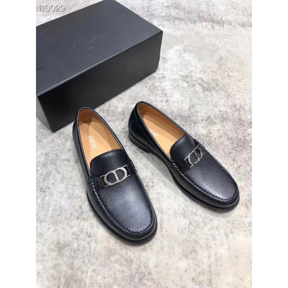 Dior Black Premium Quality Loafers-thumb-4