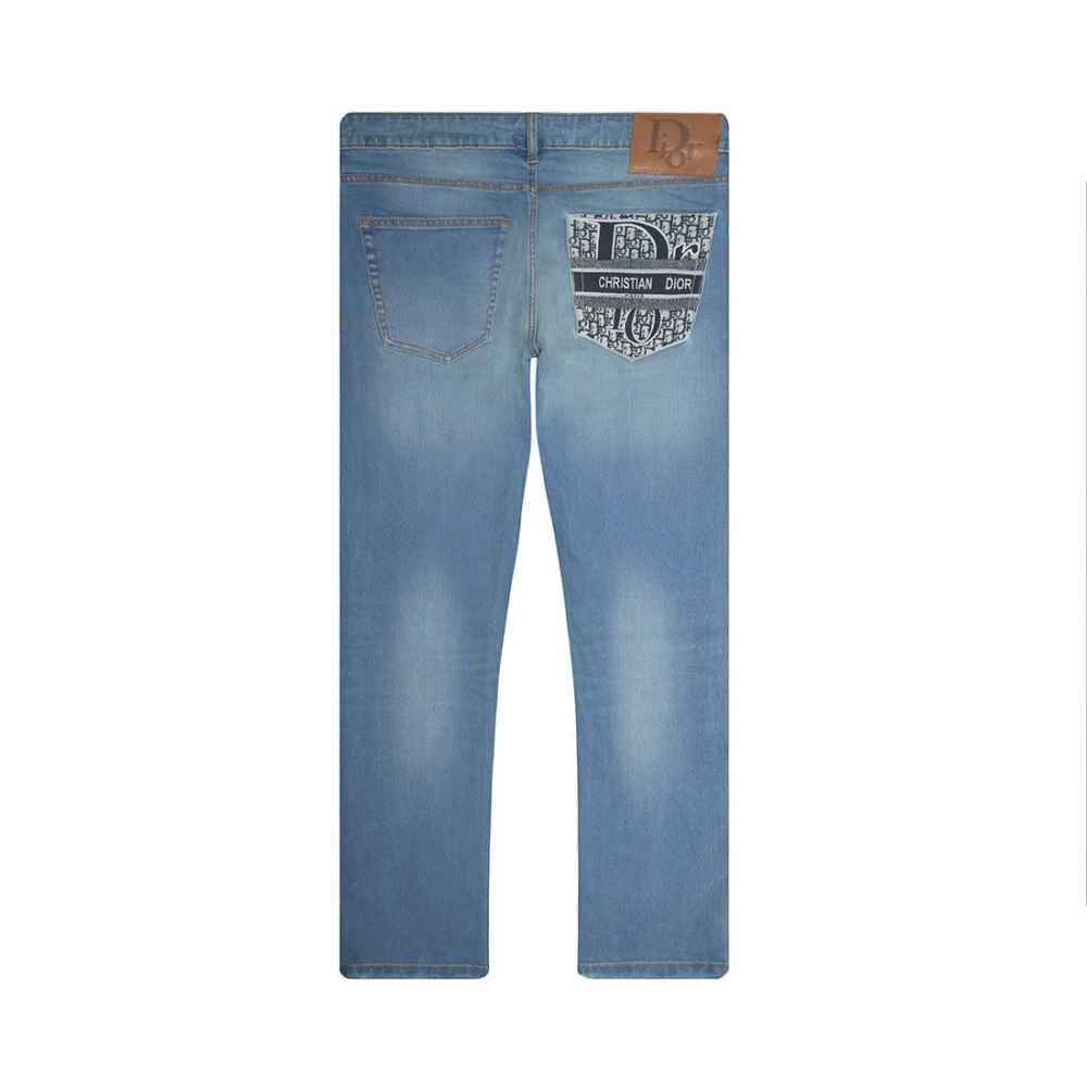 Dior Light Blue Premium Quality Jeans-thumb-5