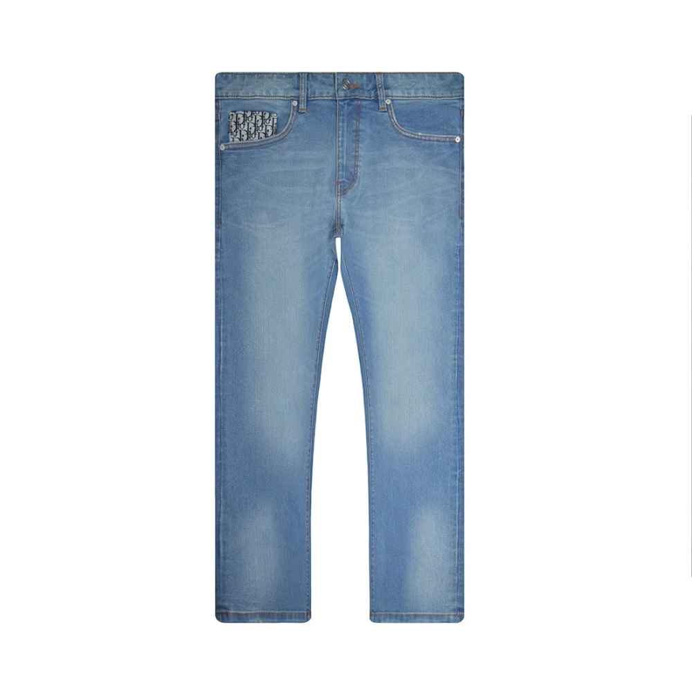 Dior Light Blue Premium Quality Jeans-thumb-0