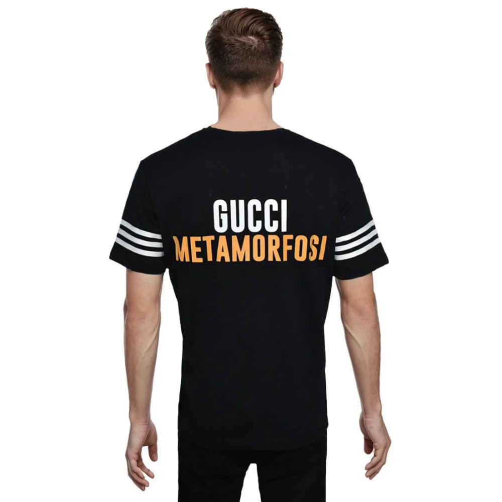 Gucci Black Premium Quality Men's T-shirt-1