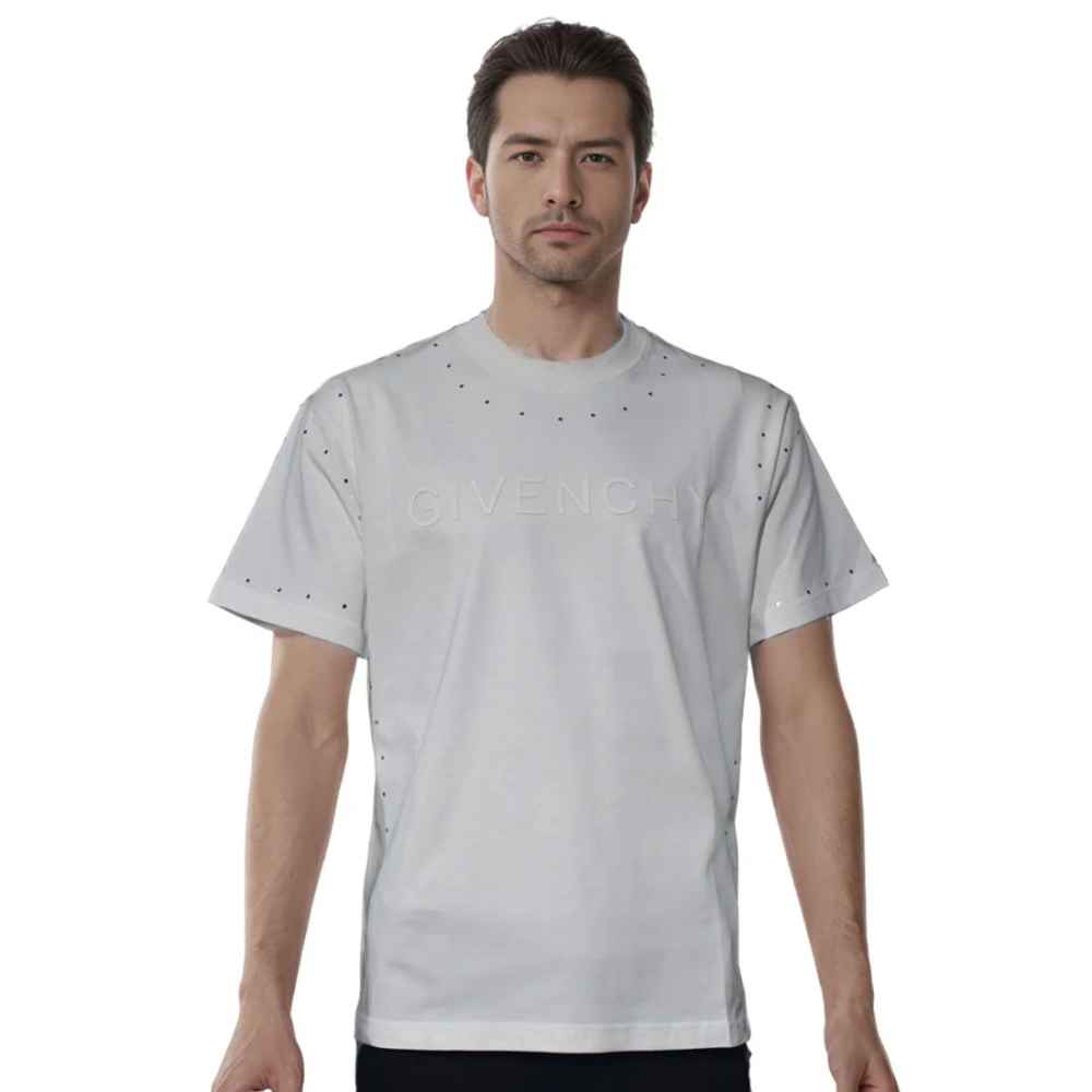 Givenchy White Premium Quality Short Sleeve T-shirt-thumb-0