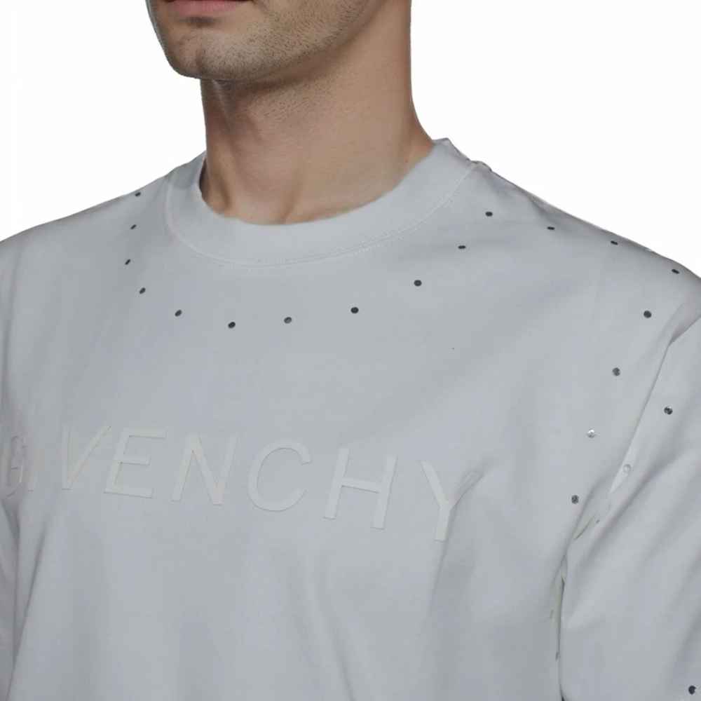 Givenchy White Premium Quality Short Sleeve T-shirt-thumb-2