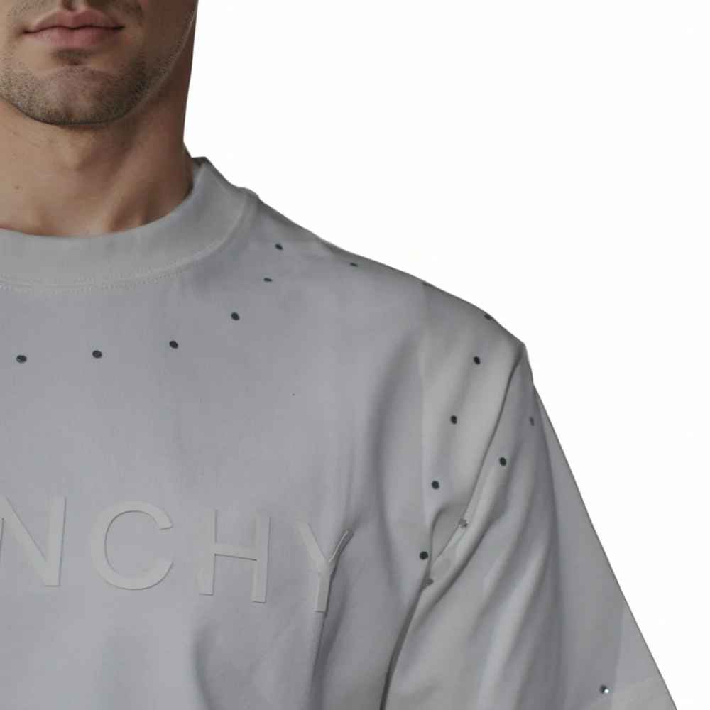 Givenchy White Premium Quality Short Sleeve T-shirt-thumb-4